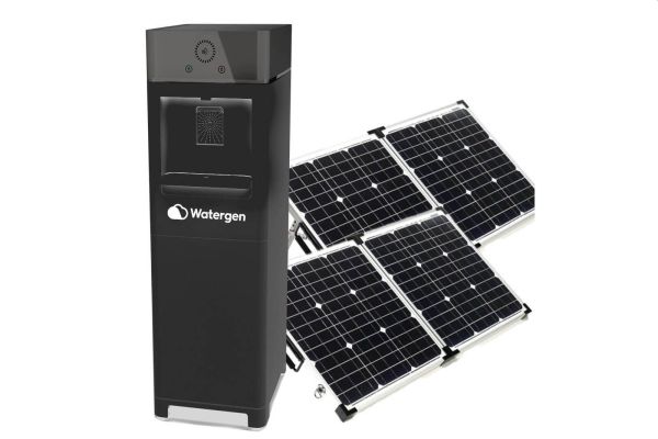 Díky solární energii vyrábí přístroj GENNY pitnou vodu ze vzduchu
