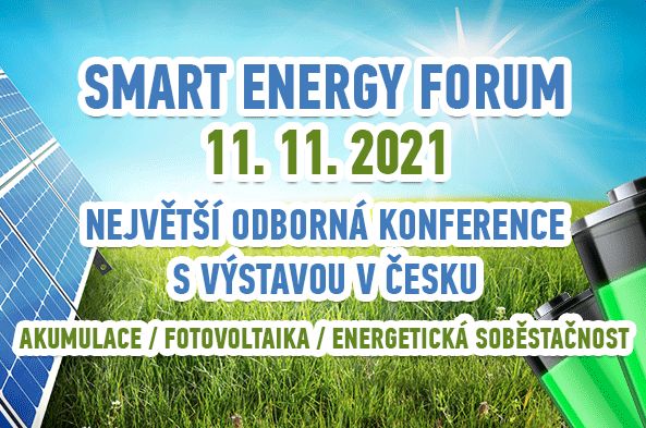 Pouze dnes: Jak získat slevu na konferenci Smart Energy Forum dne 11.11.2021?