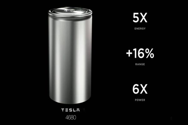 Nový rekord: Tesla už vyrobila přes 1 bateriových článků nové generace