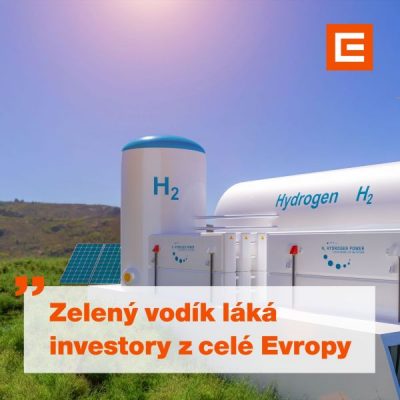ČEZ chystá první investici do zeleného vodíku v Česku