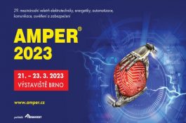 Dnes začíná AMPER 2023 – veletrh chytrých technologií a řešení pro energetiku a automatizaci