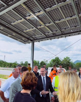 V Německu a Rakousku se mění dálnice v solární elektrárny