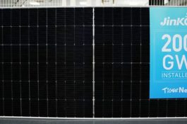 Přední výrobce dodal na trh přes 200 GW fotovoltaických panelů
