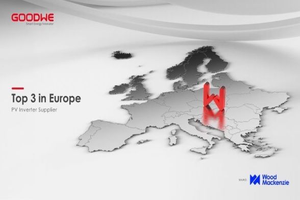 GoodWe se stala třetím největším dodavatelem střídačů na trhu v Evropě